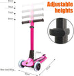 Kick n Roll Lamborghini 3 Wheel Kids Scooter Pink L1/1