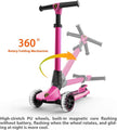 Kick n Roll Lamborghini 3 Wheel Kids Scooter Pink L1/1