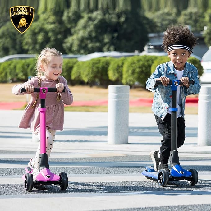Kick n Roll Lamborghini 3 Wheel Kids Scooter Pink L1/1 — image 6