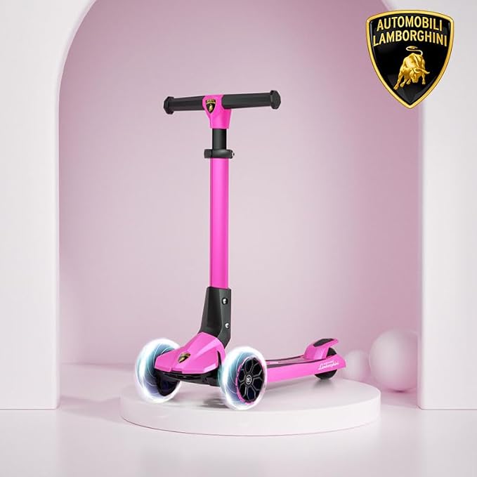 Kick n Roll Lamborghini 3 Wheel Kids Scooter Pink L1/1 — image 7