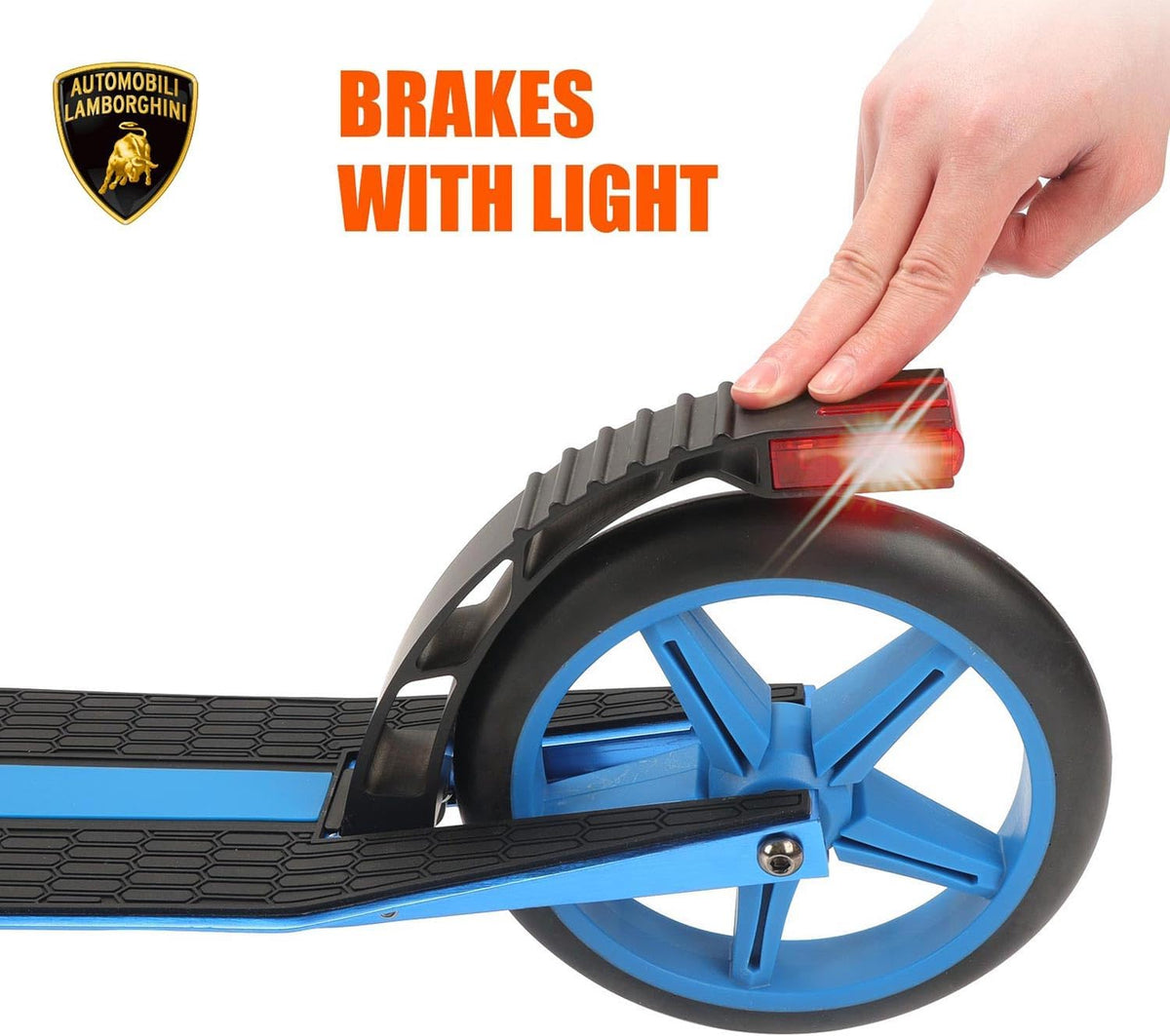 Kick n Roll Lamborghini Kick Scooter Blue L2-200 — image 5