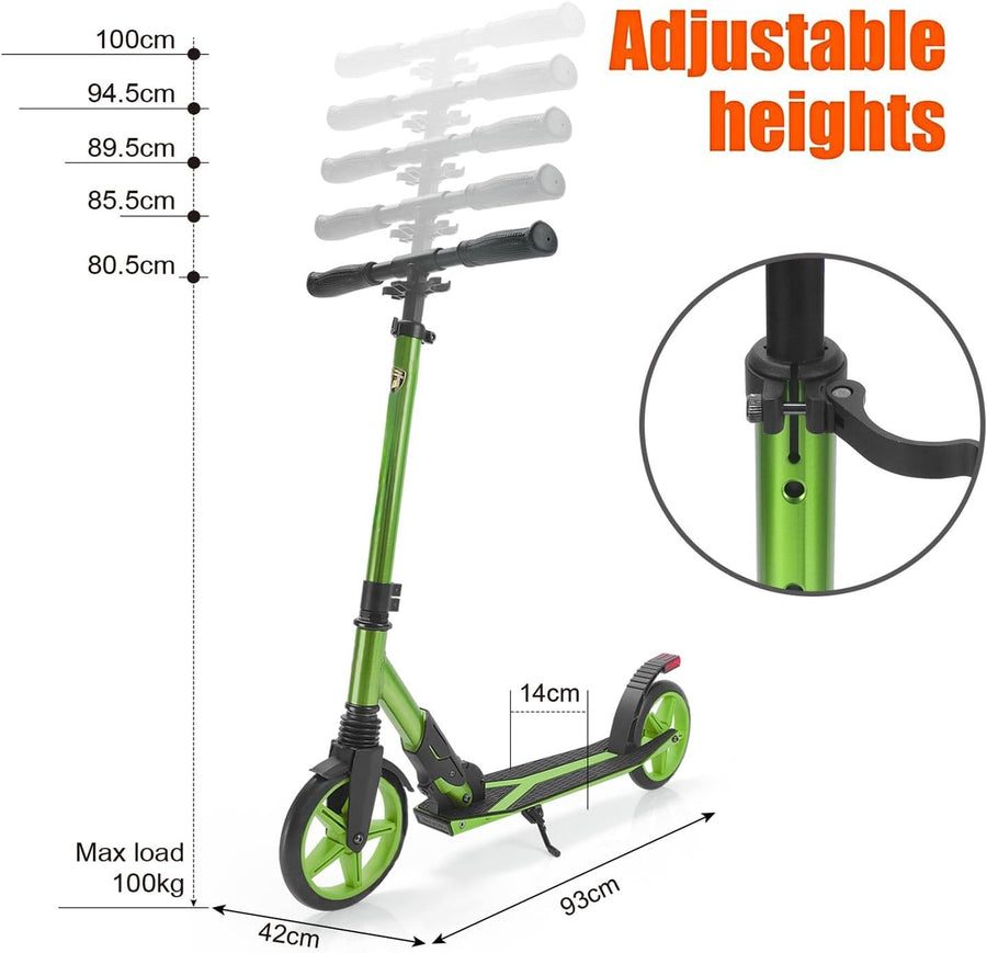 Kick n Roll Lamborghini Kick Scooter Green L2-200 — image 4