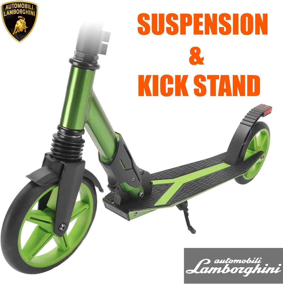 Kick n Roll Lamborghini Kick Scooter Green L2-200 — image 2