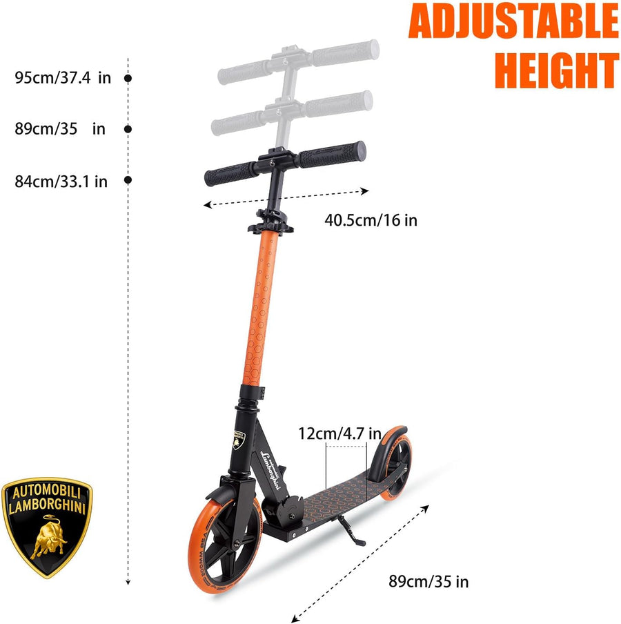 Kick n Roll Lamborghini Kick Scooter Orange L6-200 — image 3