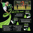 Kickerball Glow-in-the-Dark Curve Soccer Ball for Kids & Teens
