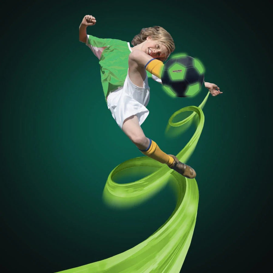 Kickerball Glow-in-the-Dark Curve Soccer Ball for Kids & Teens — image 9