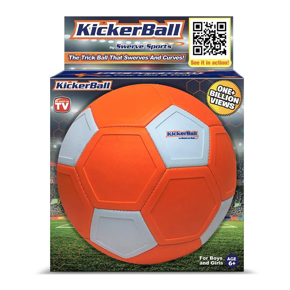 Kickerball Swerve Football – Curve, Bend & Swerve Like a Pro | Model KBS01184 - Colorland Toys