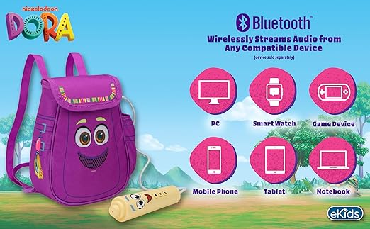 Kiddesigns Bluetooth Sing Along Boombox - Dora KD-DO-115 — image 7