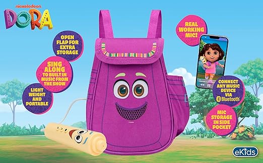Kiddesigns Bluetooth Sing Along Boombox - Dora KD-DO-115 — image 8