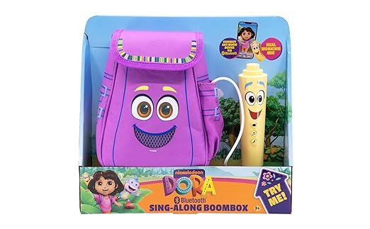 Kiddesigns Bluetooth Sing Along Boombox - Dora KD-DO-115 — image 3