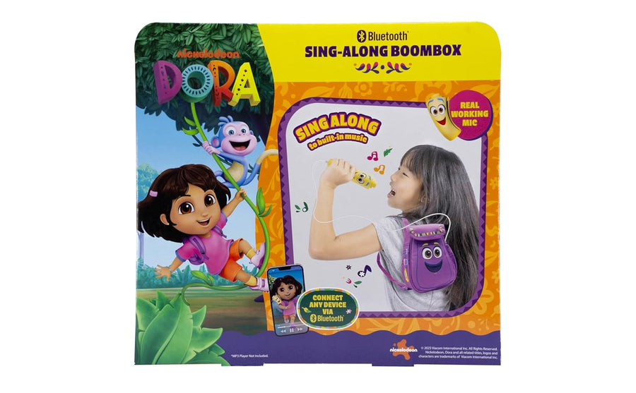 Kiddesigns Bluetooth Sing Along Boombox - Dora KD-DO-115 — image 2
