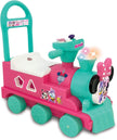 Kiddieland Disney Minnie Mouse Play and Sort Activity Train Pink 054882
