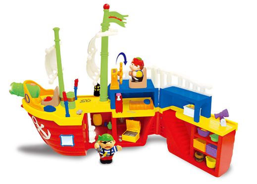 Kiddieland Light n Sound Activity Pirate Boat 038075 — image 1