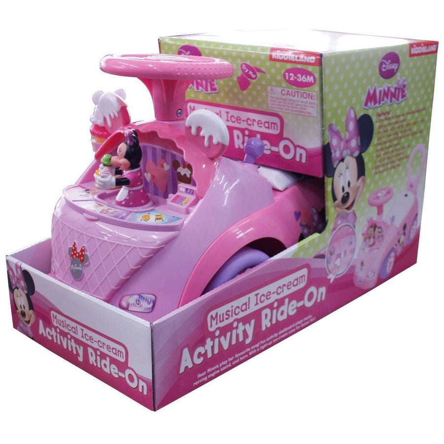Kiddieland Minnie Mouse Musical Ice Cream Ride on — image 1