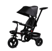 Kidilo 7-In-1 Baby Tricycle Black 3123/T4202