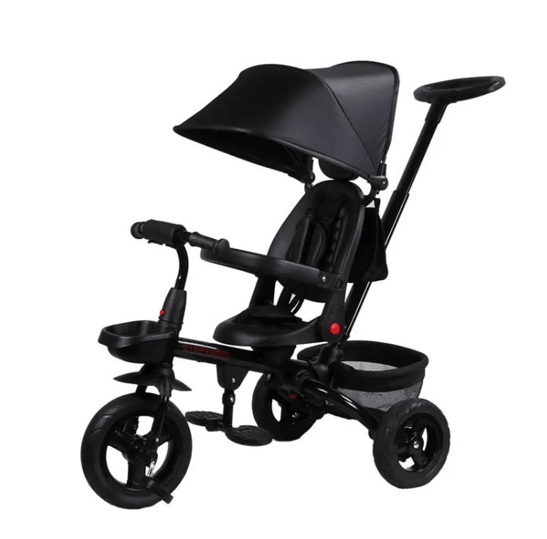 Kidilo 7-In-1 Baby Tricycle Black 3123/T4202 — image 1