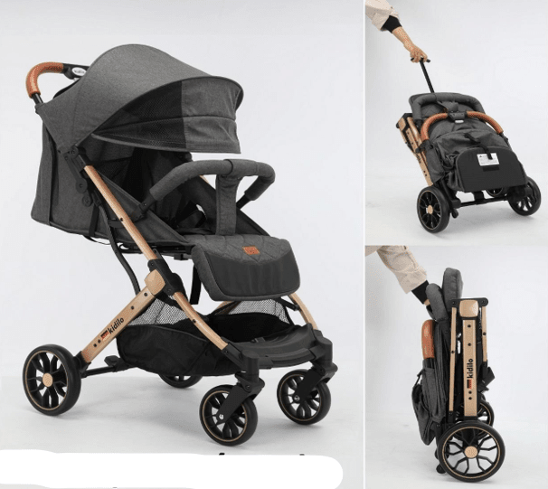 Kidilo Baby Aircraft Stroller Gray K10/S5159 - Colorland Toys