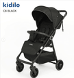 Kidilo Baby Stroller C6 Black S6078