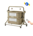 Kidilo Electric Baby Cradle Khaki BJJ-688D/C6018