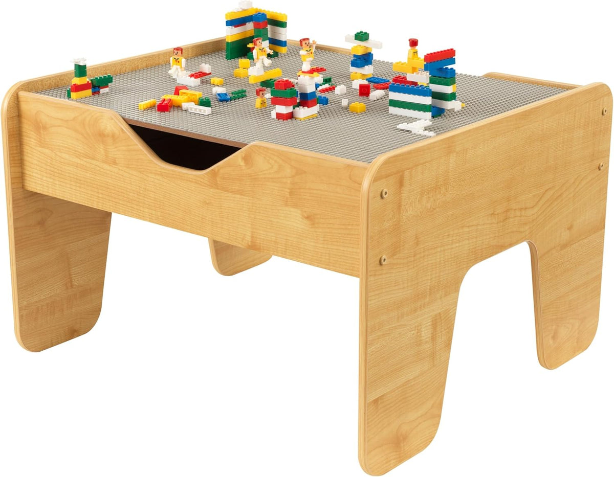 Kidkraft 2 in 1 Activity Table with Board Gray/Natural - Colorland Toys