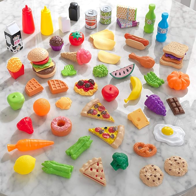 Kidkraft 65 Piece Food Set - Colorland Toys