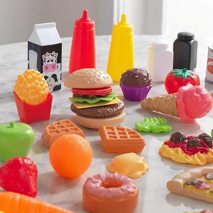 Kidkraft 65 Piece Food Set - Colorland Toys
