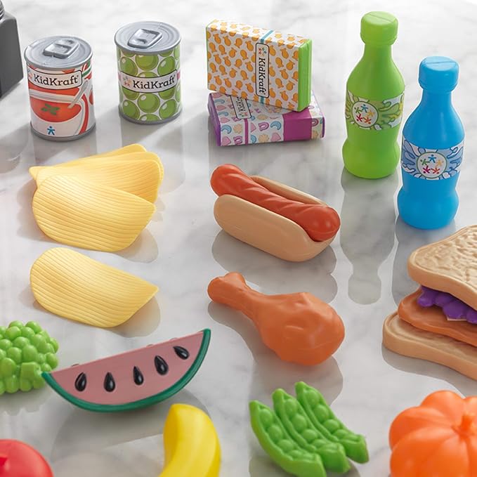 Kidkraft 65 Piece Food Set - Colorland Toys