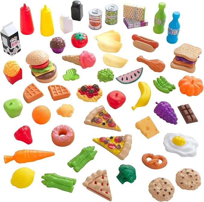 Kidkraft 65 Piece Food Set - Colorland Toys