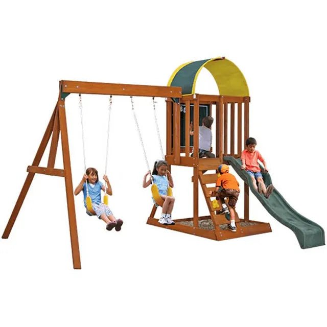 مجموعة أرجوحة/مجموعة ألعاب خارجية من كيدكرافت أينسلي B26415E — image 4