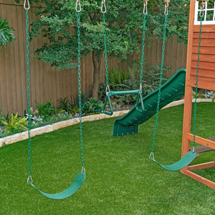 Kidkraft Boulder Bluff 2-in-1 Wooden Swing Set F29315 — image 9