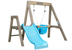 Kidkraft Boulder Bluff 2 - in - 1 Wooden Swing Set F29315 - Colorland Toys