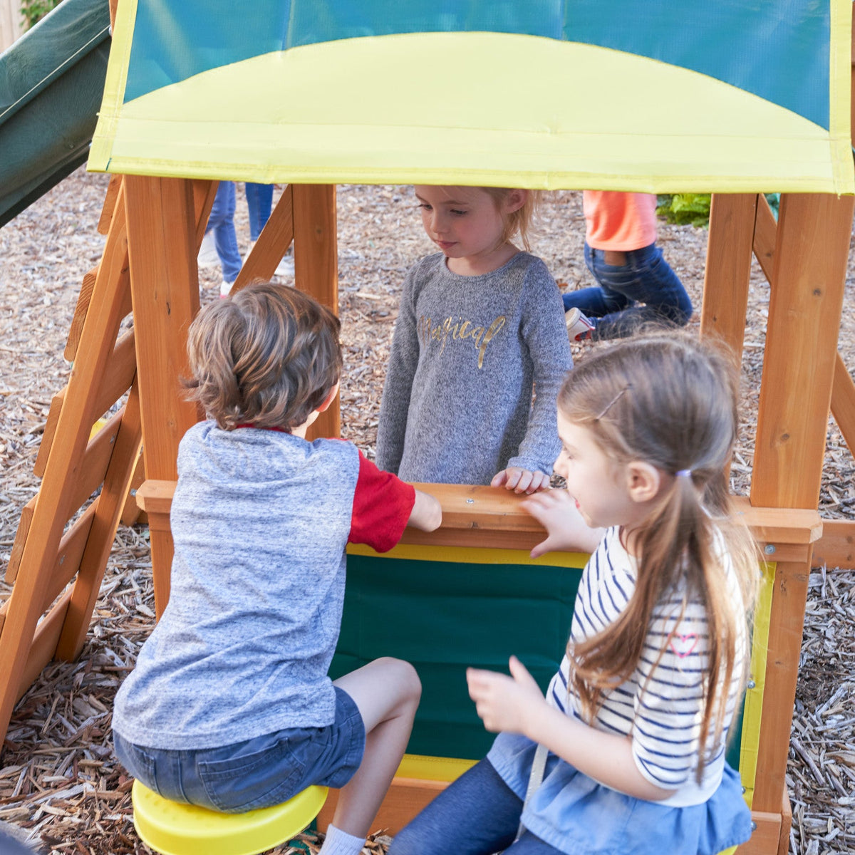 Kidkraft BrightsideWooden Swing Set / Playset F23210 — image 15