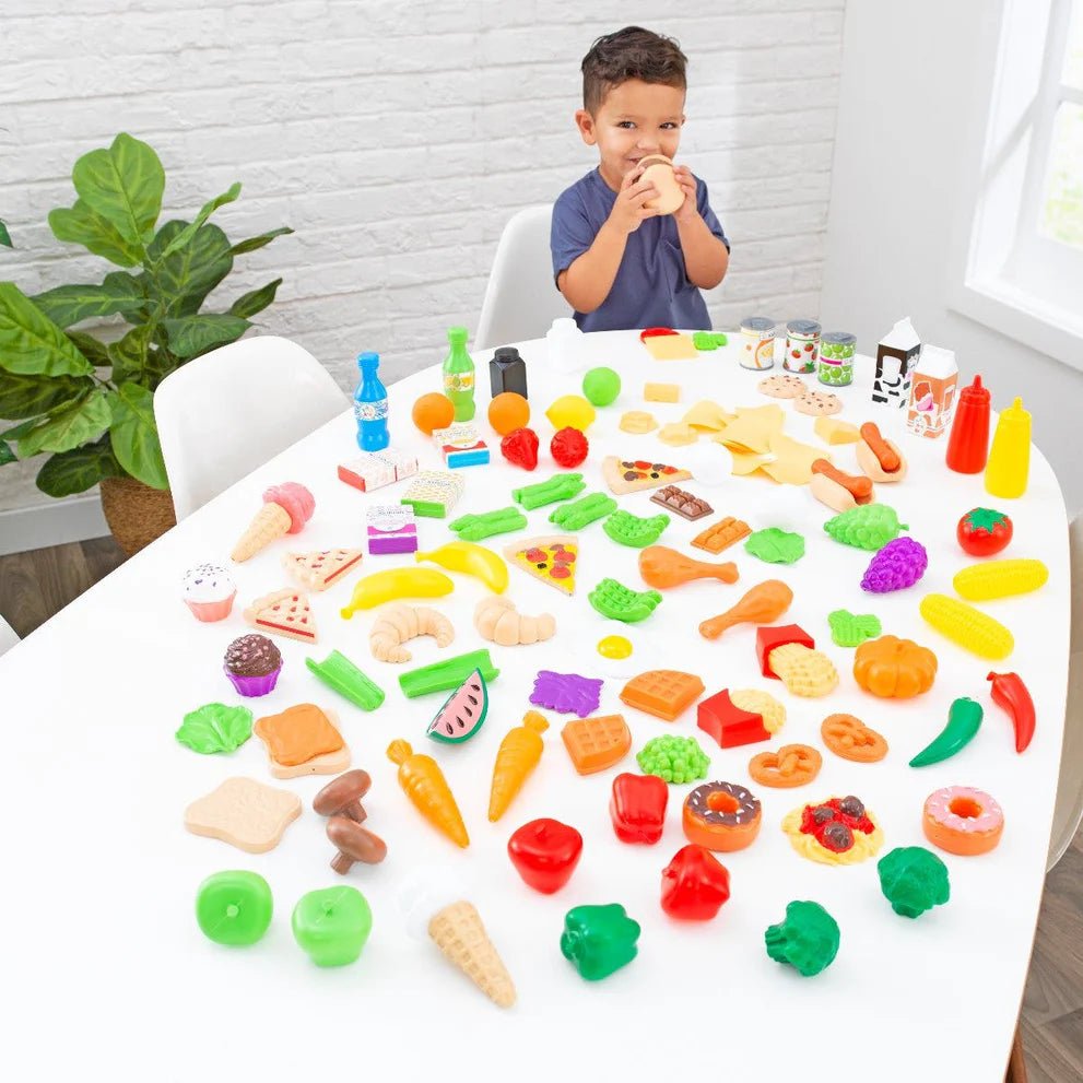 Kidkraft Deluxe Tasty Treats Pretend Play Food - Colorland Toys