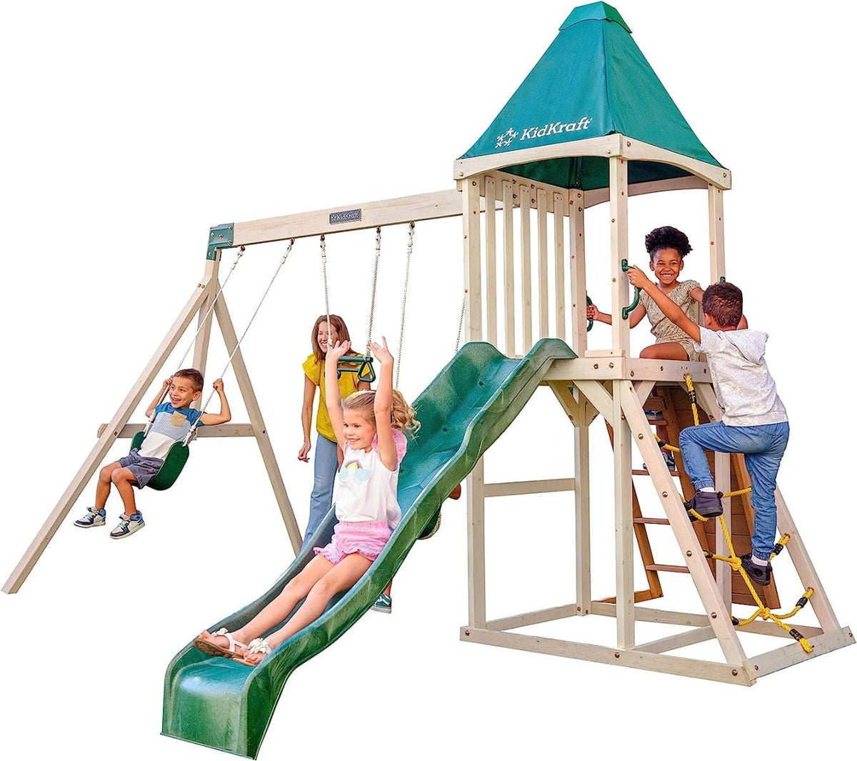 Kidkraft Emerald Challenge Swing Set F29550E - Colorland Toys