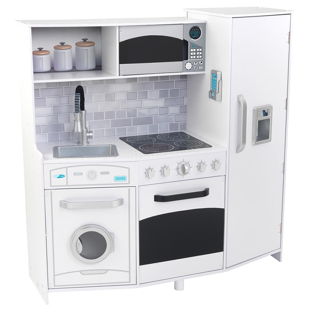 KidKraft Large Play Kitchen White - Colorland Toys