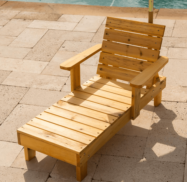 Kidkraft Outdoor Chaise w/ Umbrella 105 — image 5