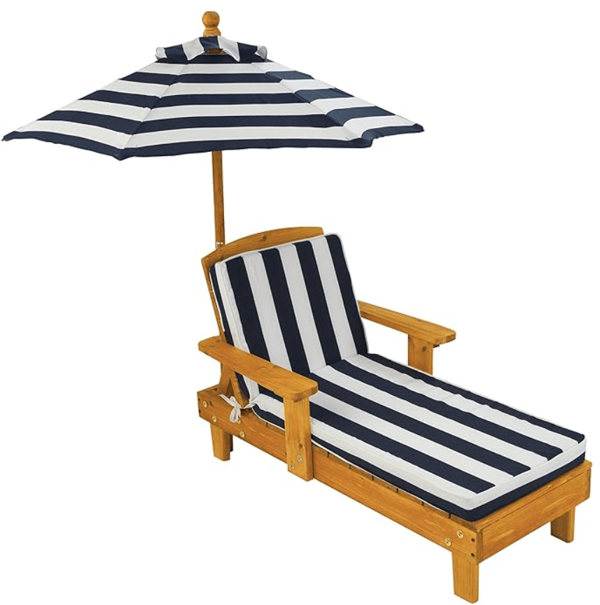 Kidkraft Outdoor Chaise w/ Umbrella 105 — image 1