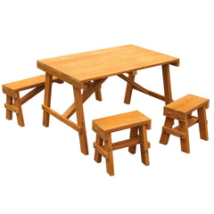 Kidkraft Outdoor Picnic Table Set - Amber - Colorland Toys
