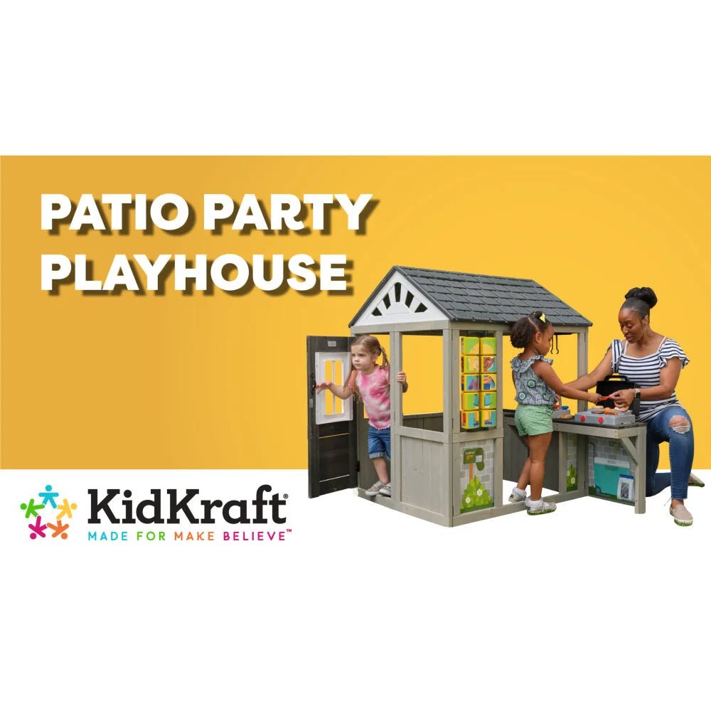 KidKraft Patio Party Playhouse - Colorland Toys
