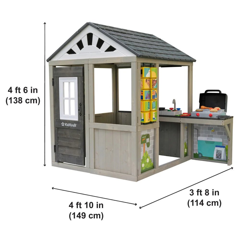 KidKraft Patio Party Playhouse - Colorland Toys