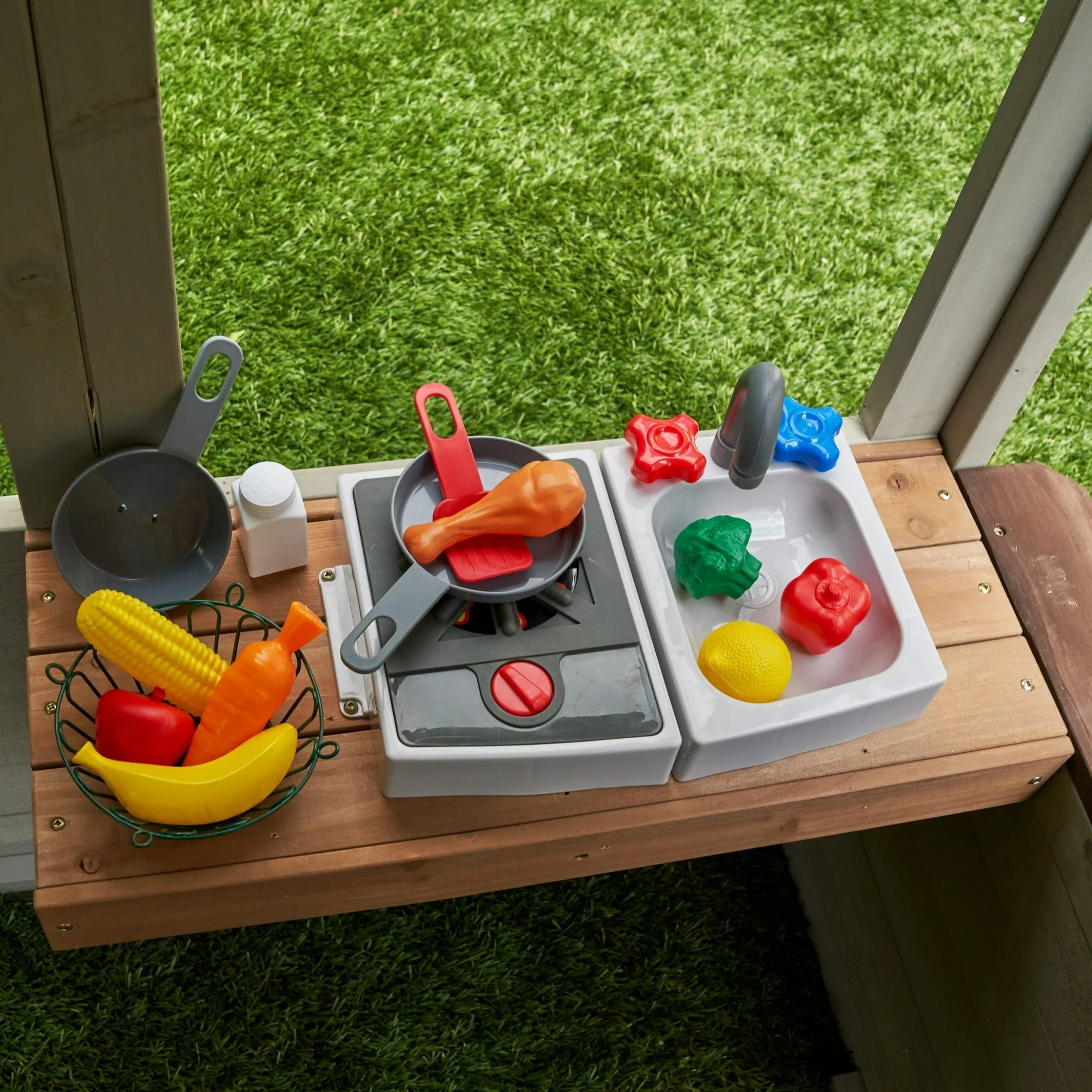 Kidkraft Pioneer Cottage Playhouse - Colorland Toys