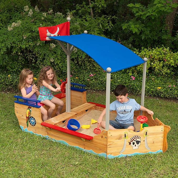 Kidkraft Pirate Sandboat — image 2