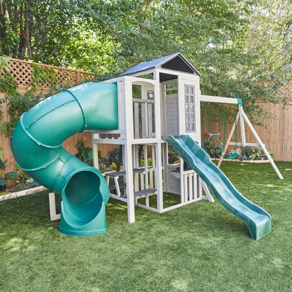 KidKraft Silver Sands Wooden Swing Set | Colorland Toys - Colorland Toys