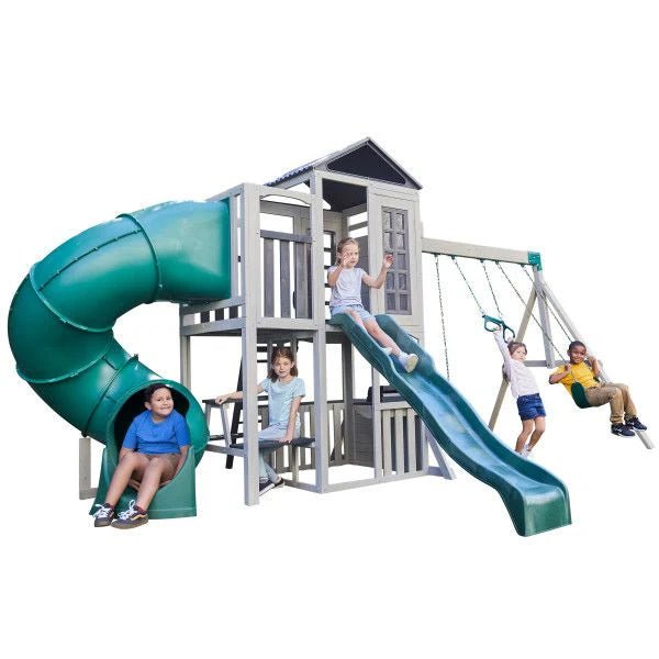 Kidkraft Silver Sands Swing Set F29955E — image 1