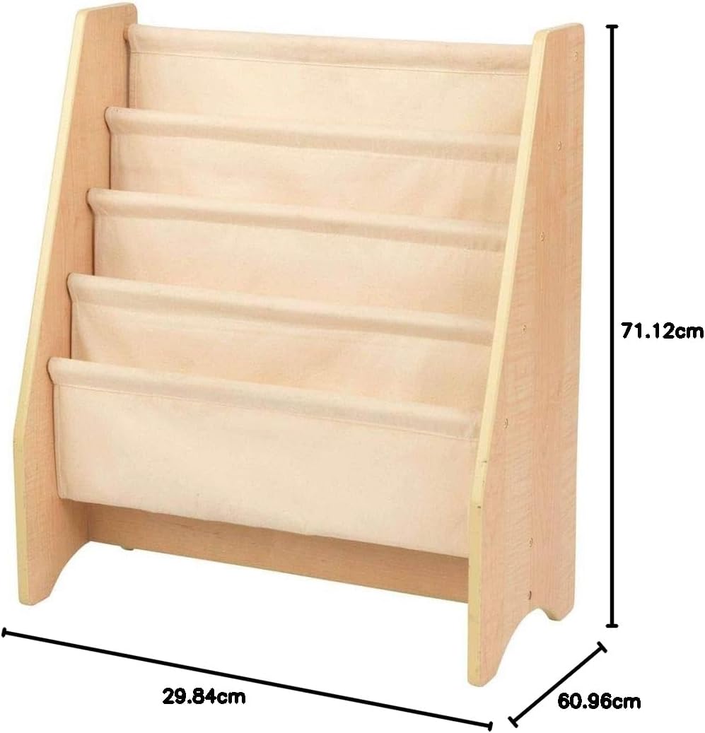 Kidkraft Sling Bookshelf Natural - Colorland Toys
