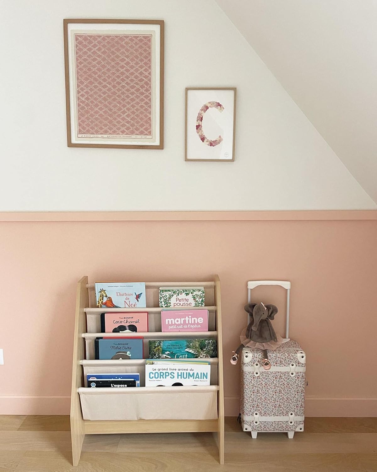 Kidkraft Sling Bookshelf Natural - Colorland Toys