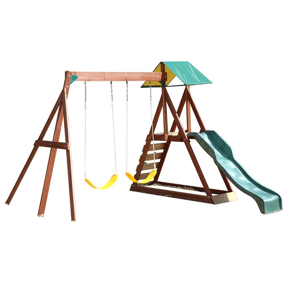 Kidkraft Sunview II Wooden Swing Set F24061 — image 1