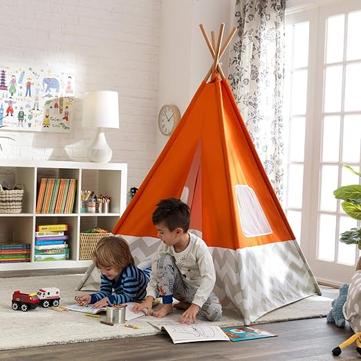 Kidkraft Teepee Tent Orange — image 2