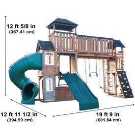 Kidkraft Treetop Observatory Swing Set — image 3