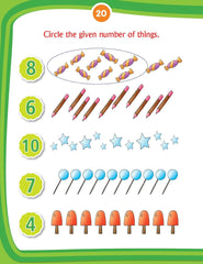 Kid's 2nd Activity 4+ Math 13745 - Colorland Toys